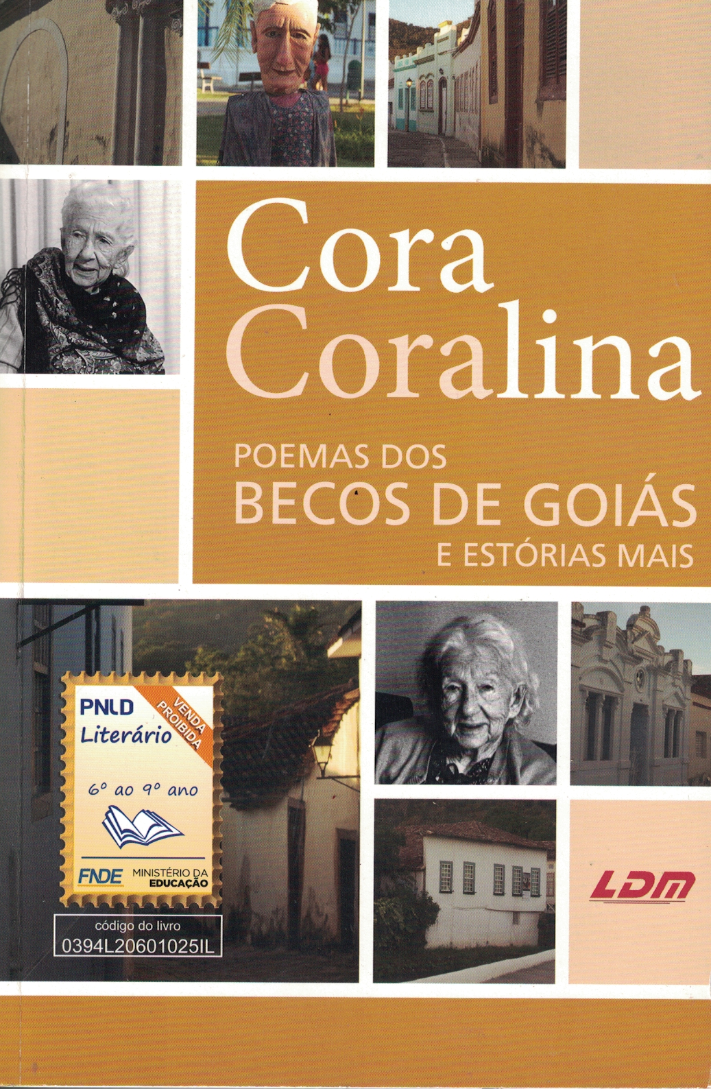 Capa de Poemas dos becos de goias e estórias mais