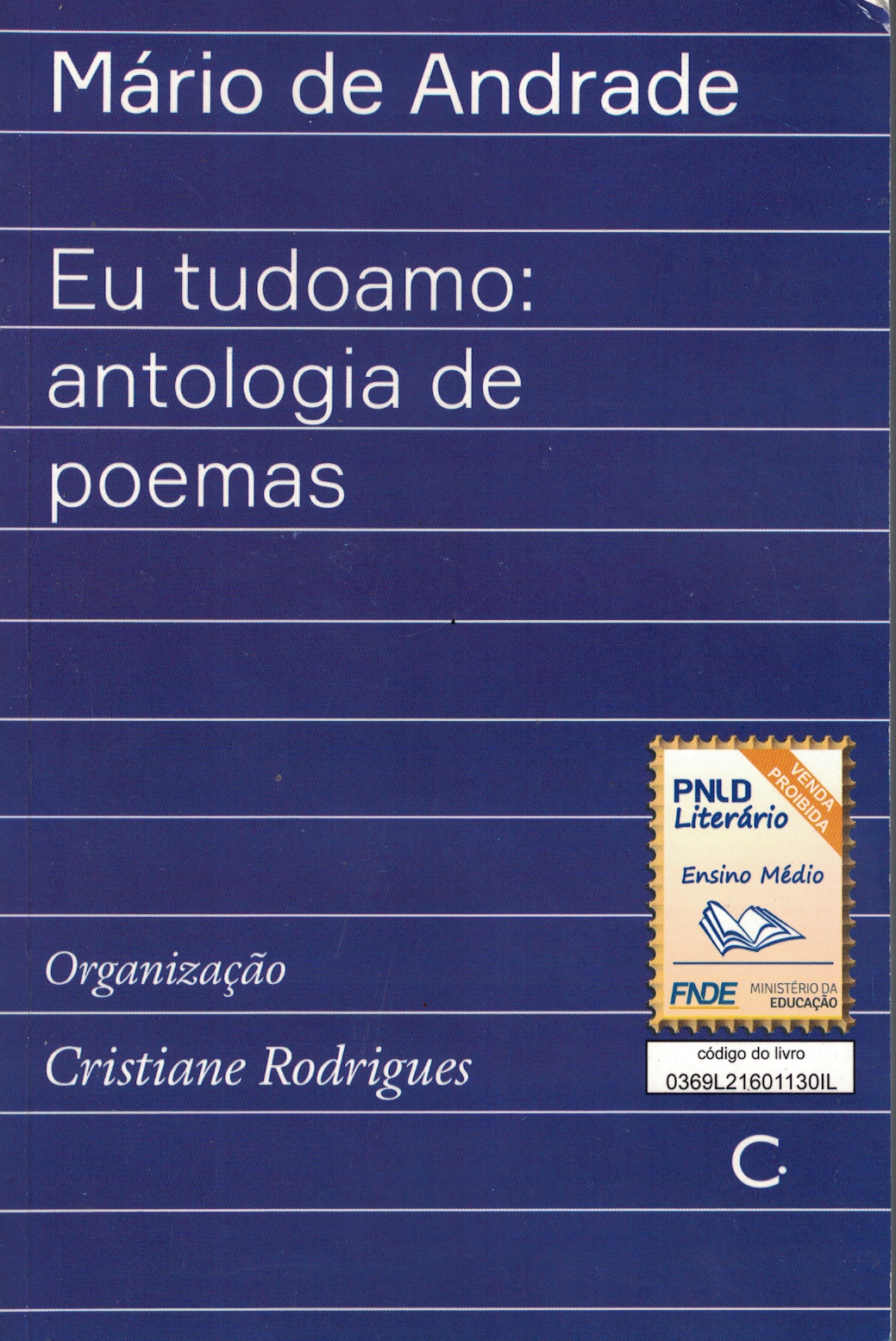 Capa de eu tudoamo antologia