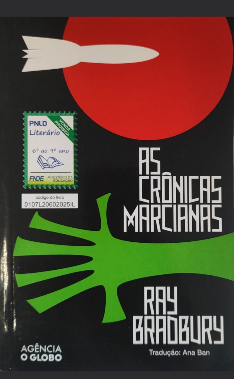 Capa de As crônicas marcianas