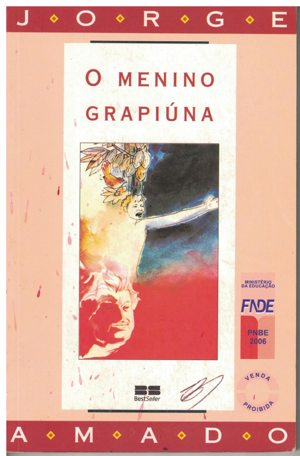 Capa de O menino Grapiúna