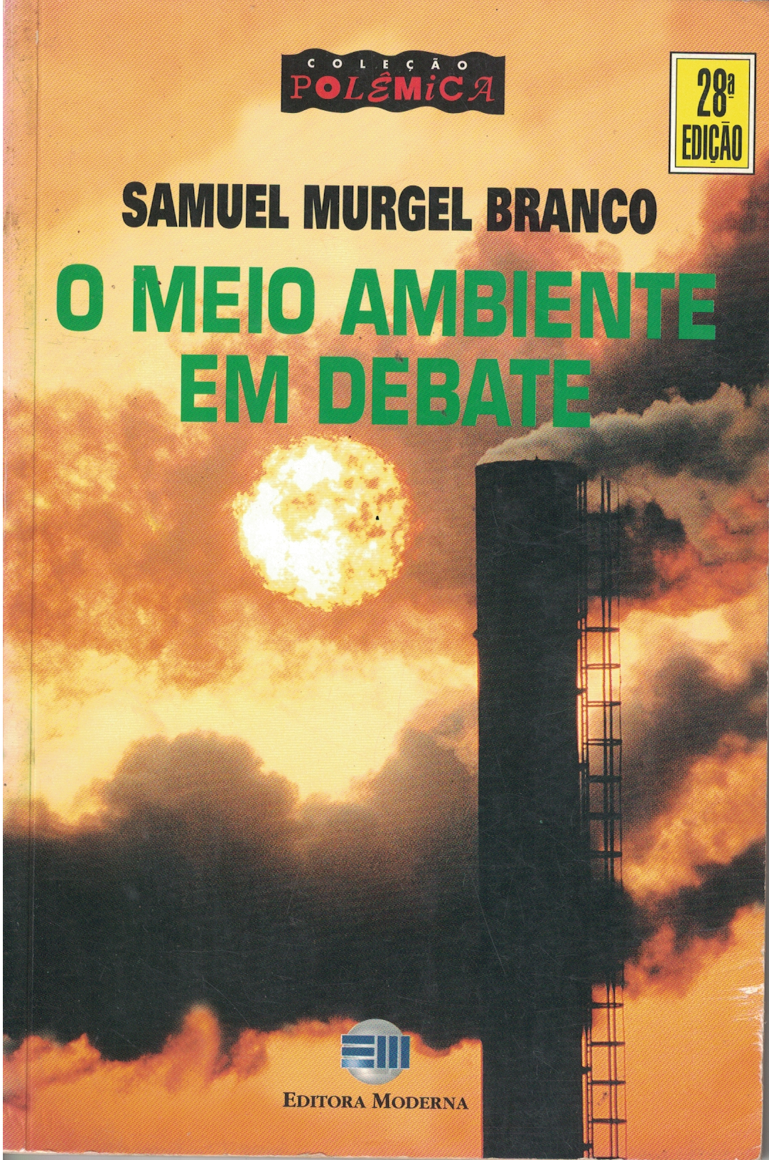 Capa de O MEIO AMBIENTE EM DEBATE