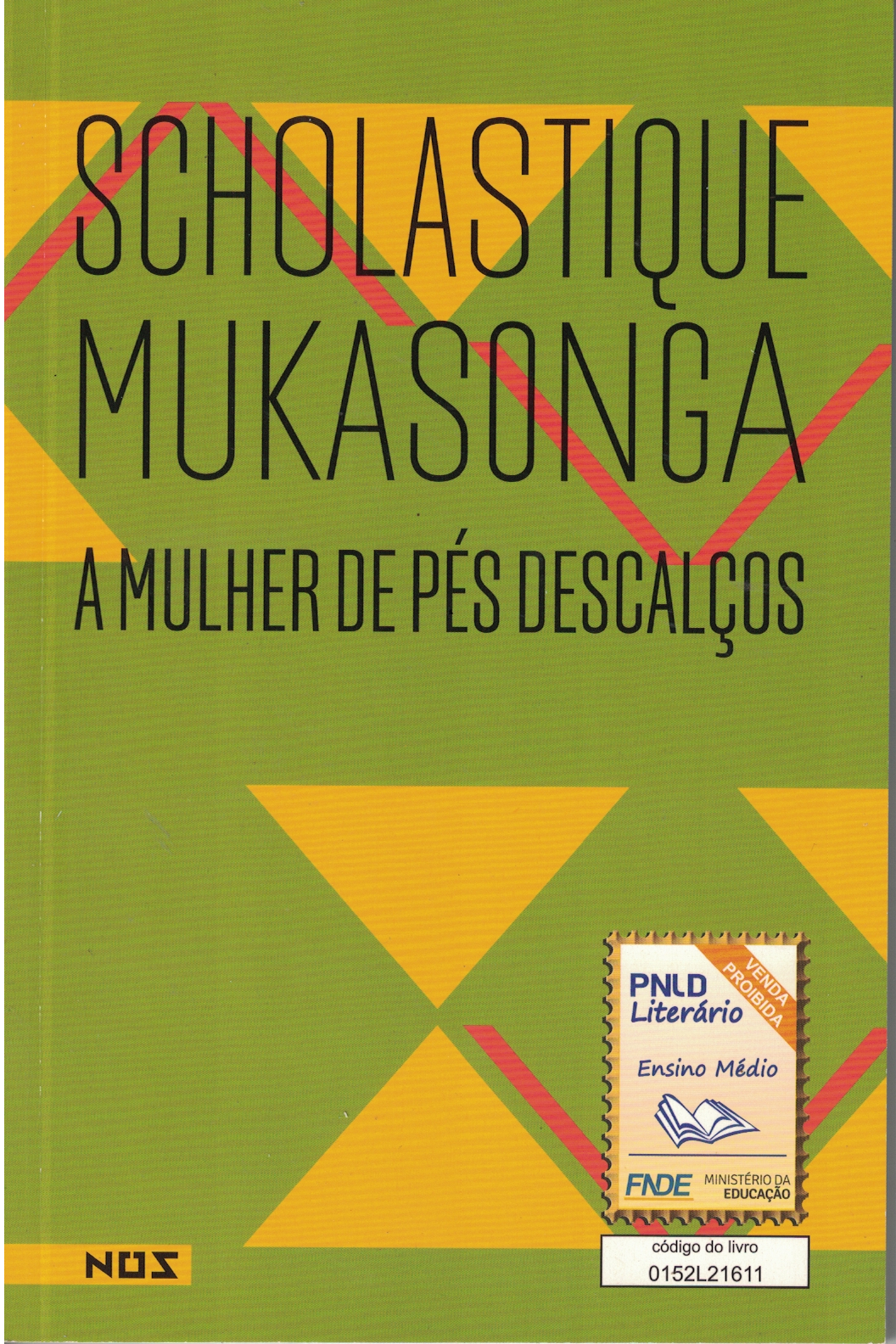 Capa de Scholastique Mukasonga A mulher de pés descalços 