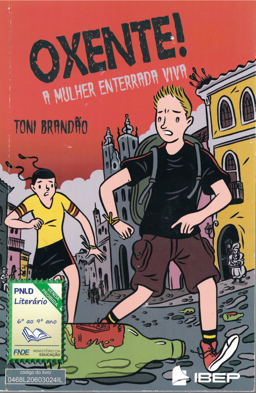 Capa de Oxente! A mulher enterrada viva