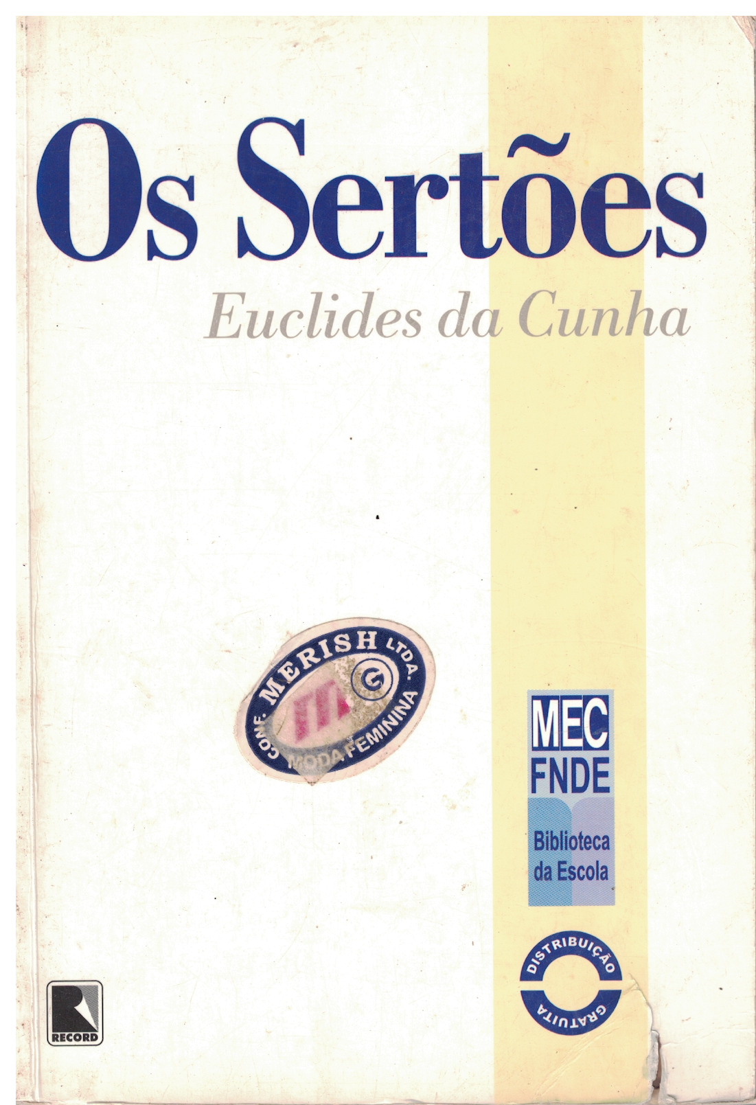 Capa de Os Sertões