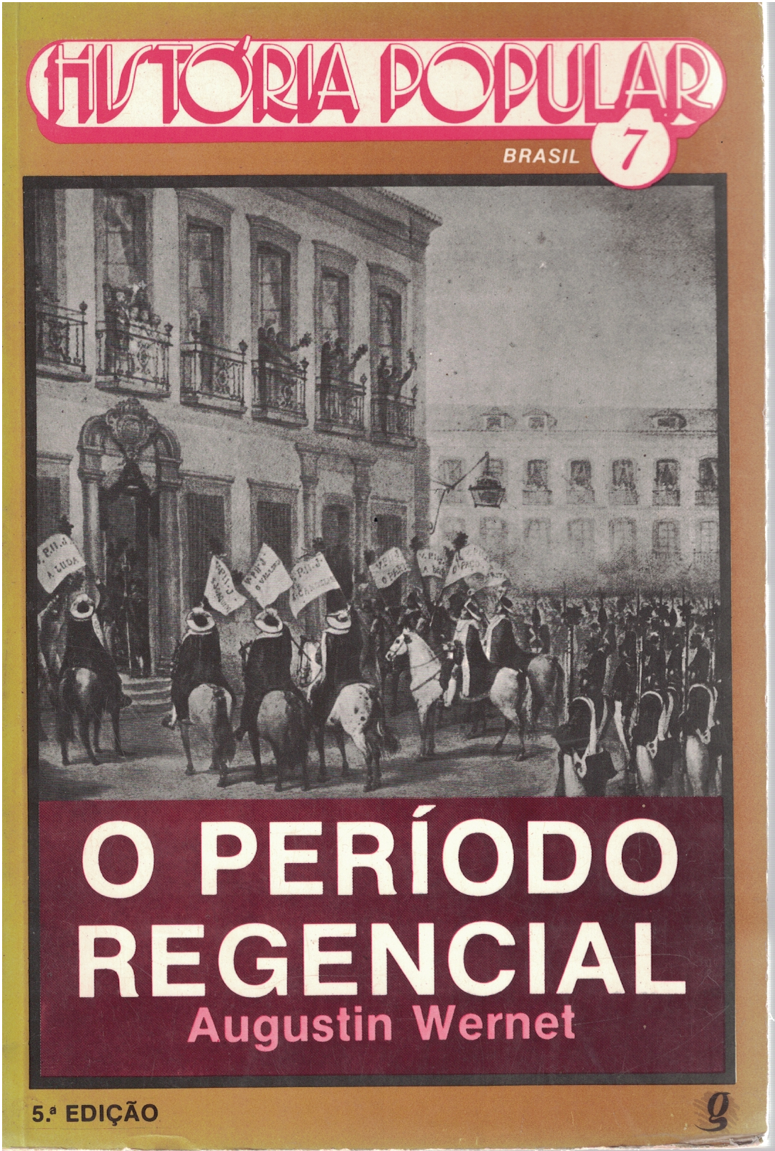 Capa de o periodo regencial