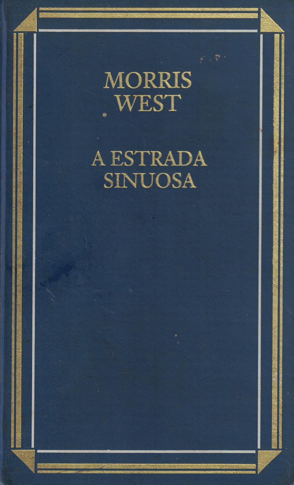 Capa de A estrada sinuosa
