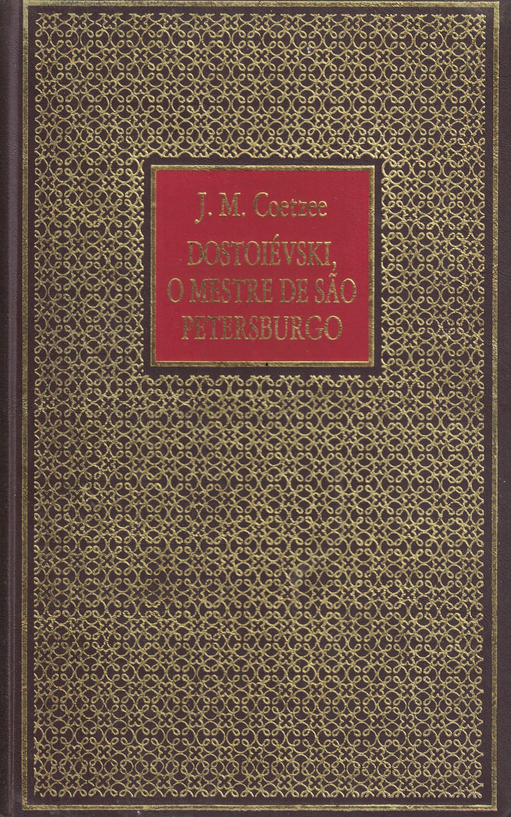 Capa de O mestre de São Petesburgo