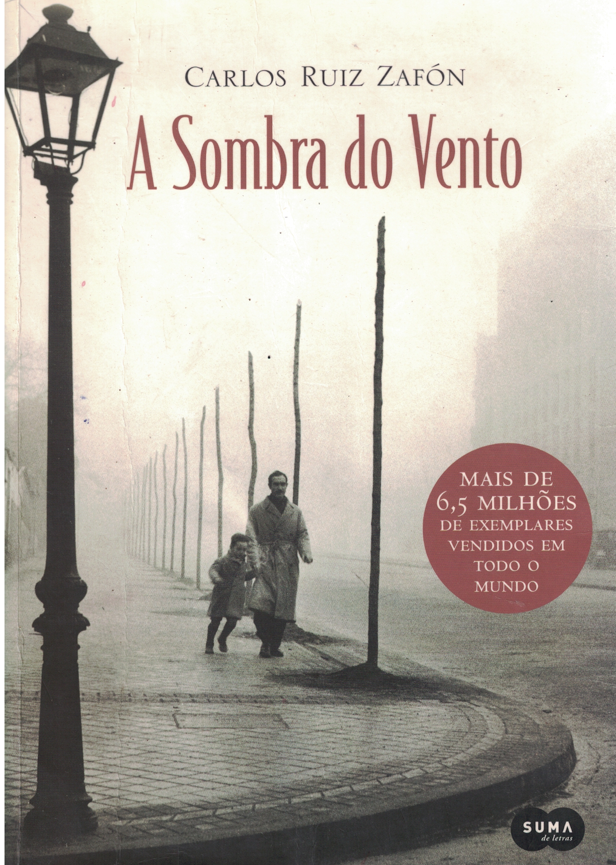 Capa de A sombra do vento