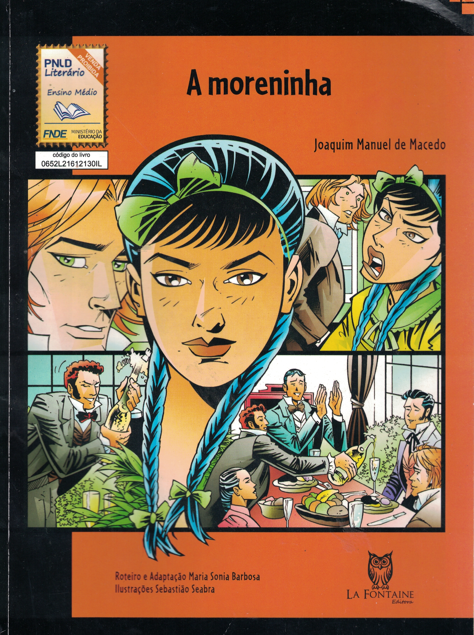 Capa de A moreninha