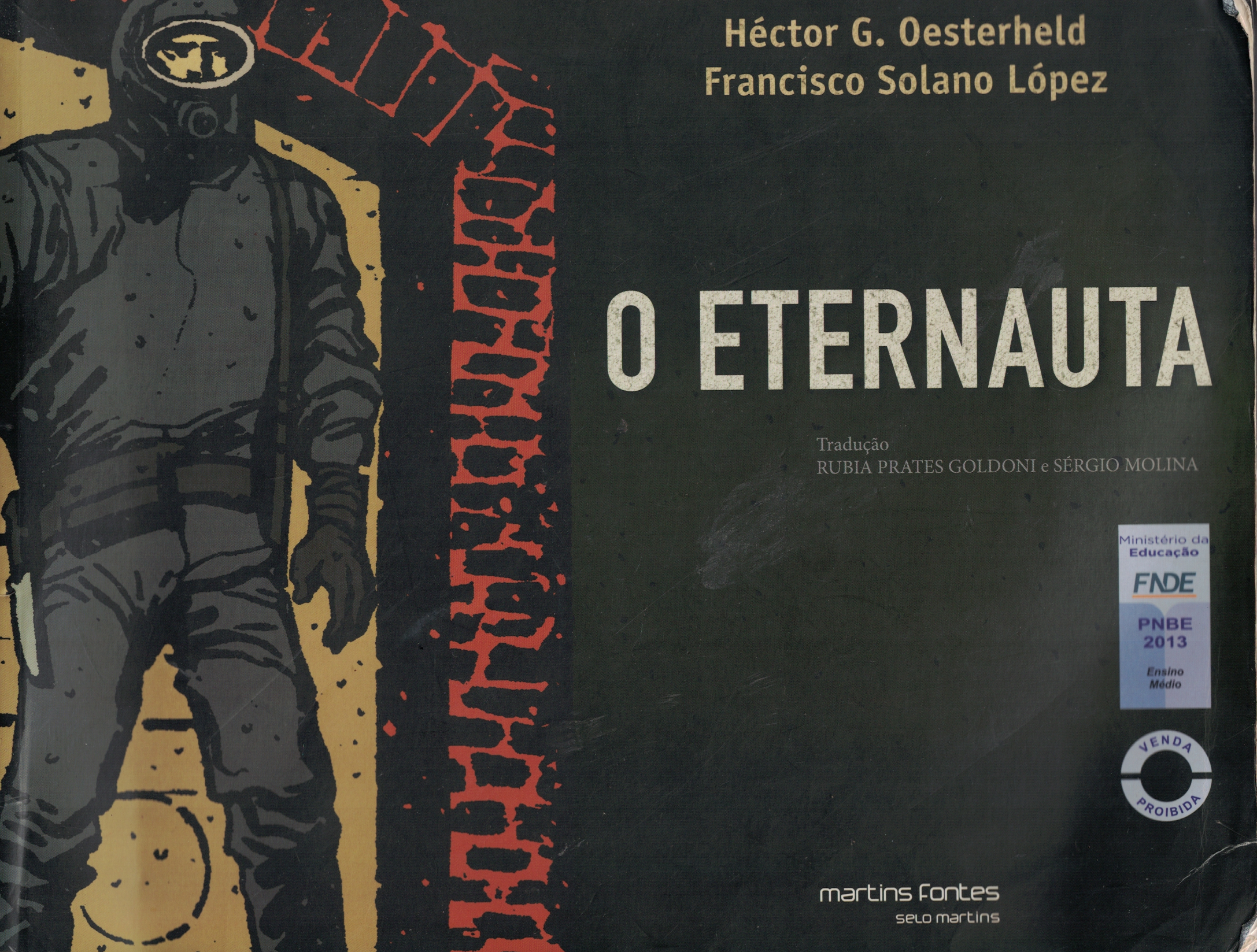 Capa de O ETERNAUTA