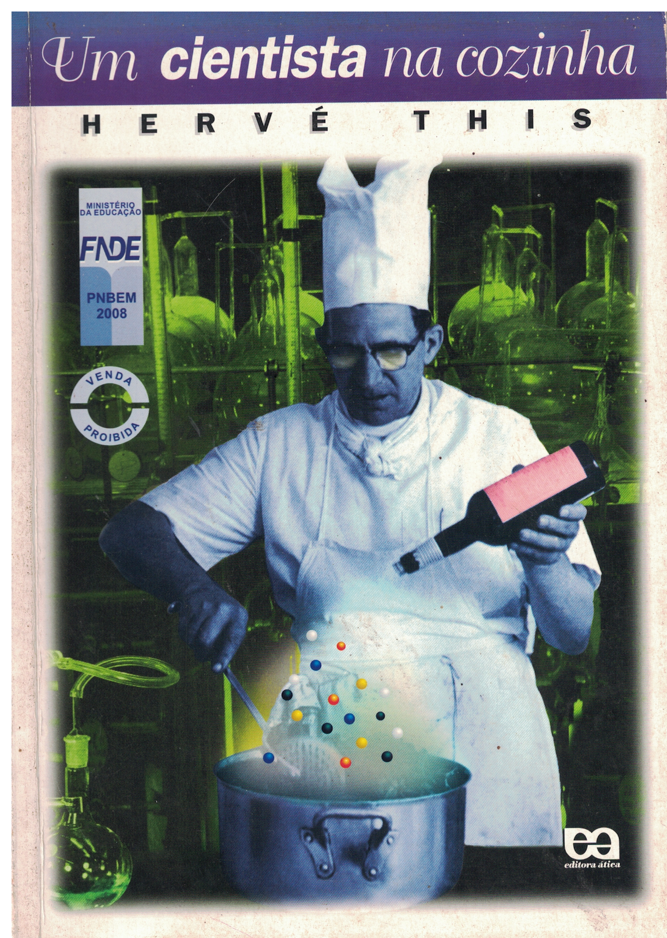 Capa de Um cientista na cozinha