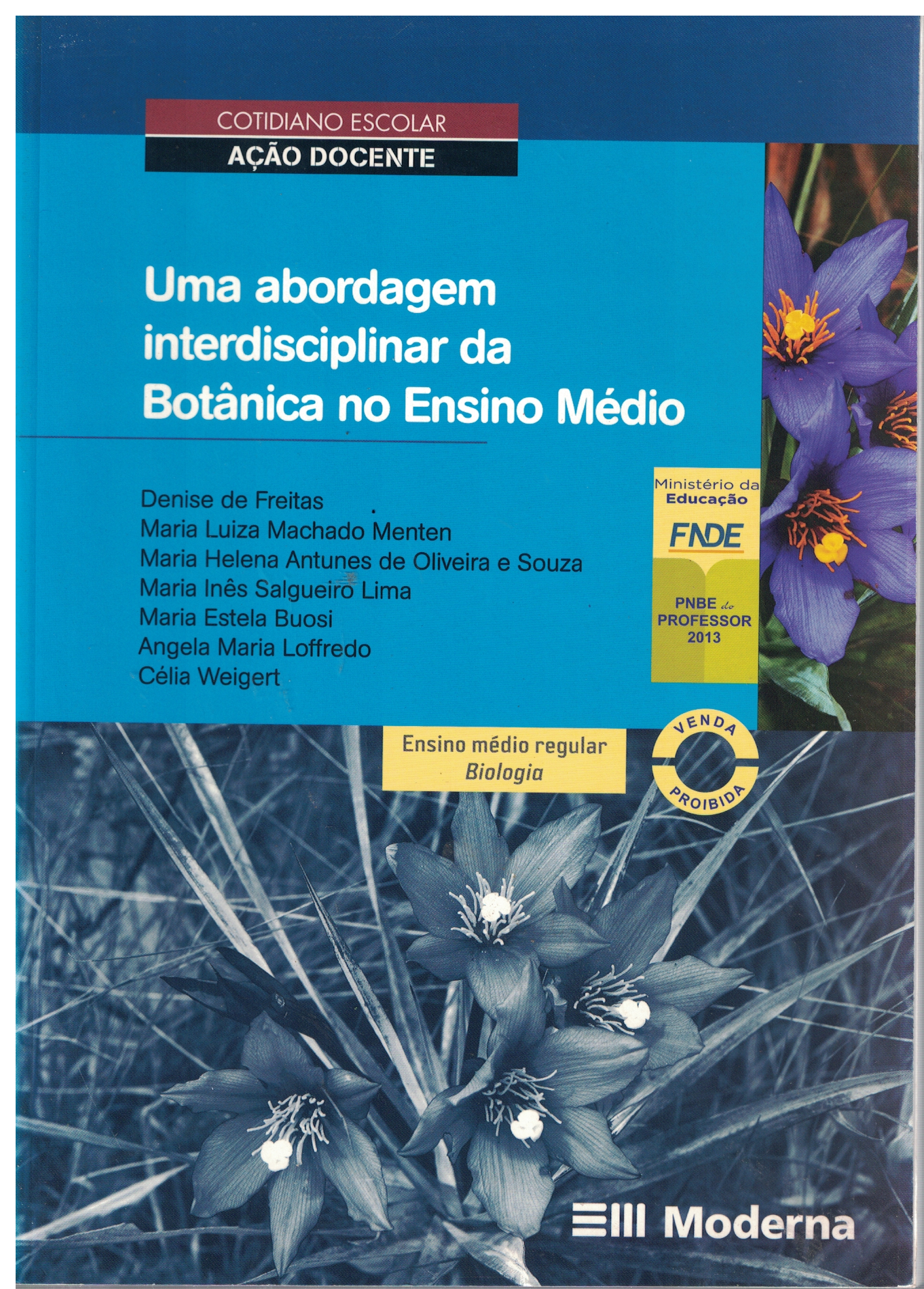 Capa de Uma abordagem interdisciplinar da Botânica no Ensino Médio