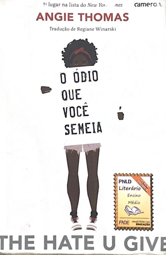 Capa de o ódio que você semeia
