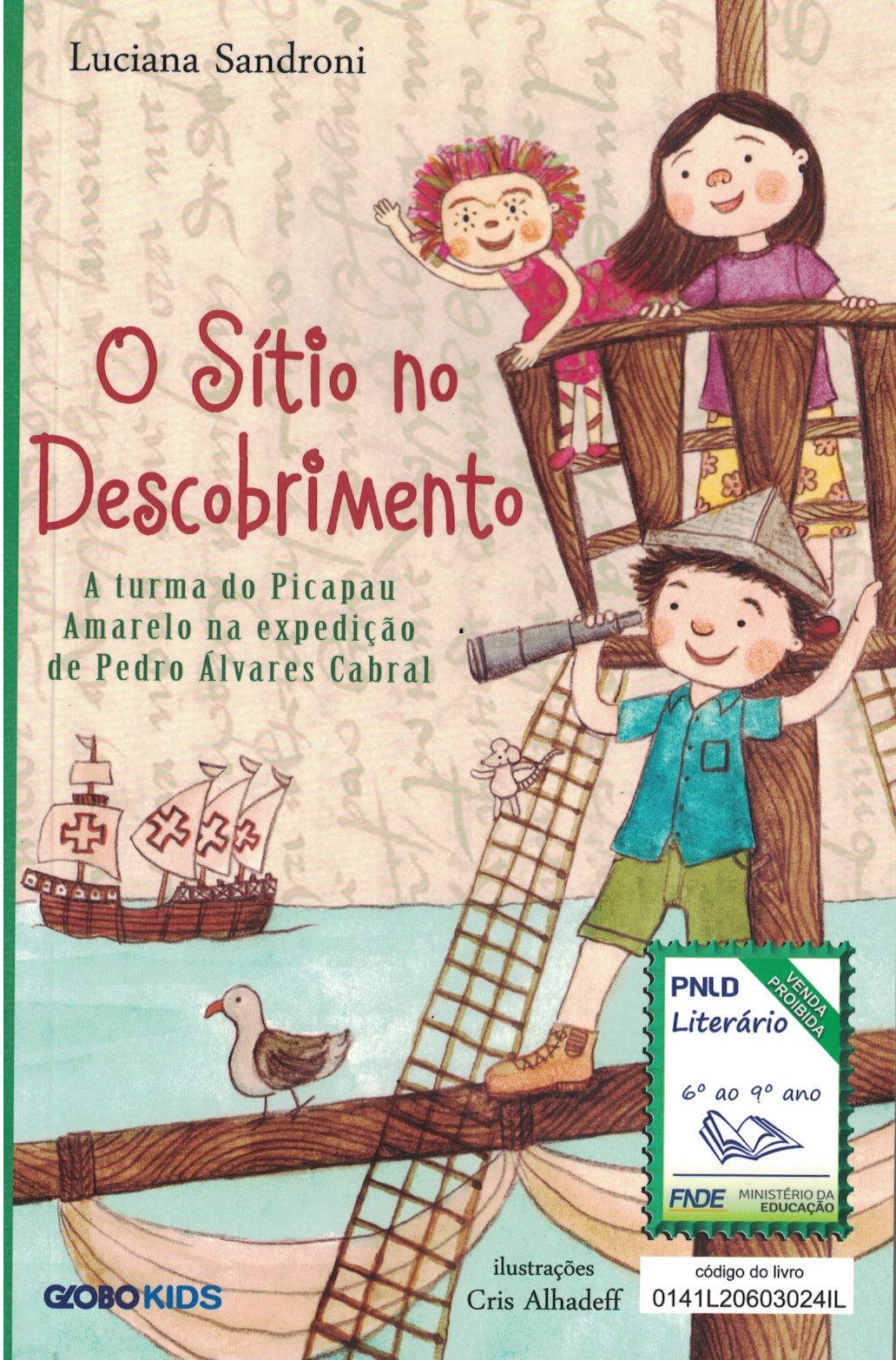 Capa de O Sítio no Descobrimento