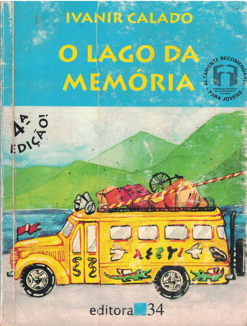 Capa de O Lago da Memória